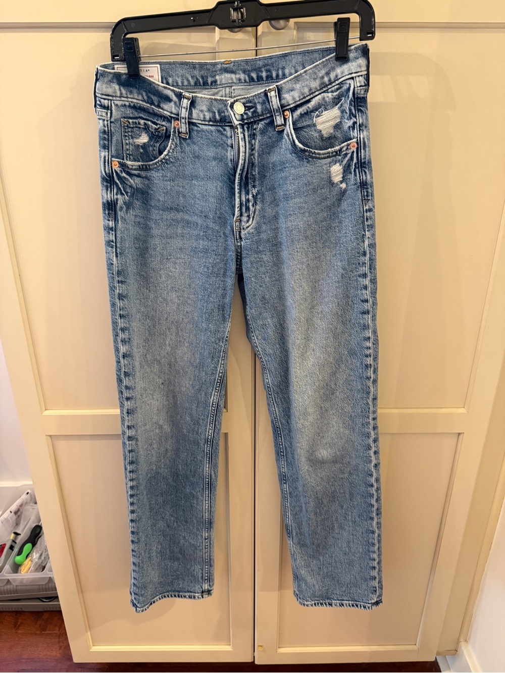 GAP Light Blue Relaxed Straight Jeans